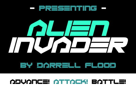 Alien Invader: A Sci-Fi Font That Elevates Campaign Design