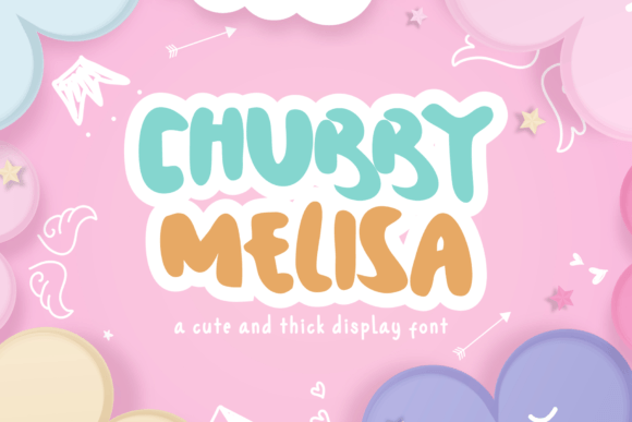 Chubby Melisa: A Playful Display Font for Editorial Design