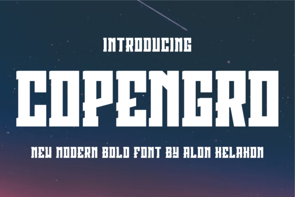 Copengro: A Bold Display Font for Impactful Web Design