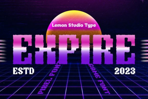 Expire: The Pixel Font That Boosts Campaign Clarity
