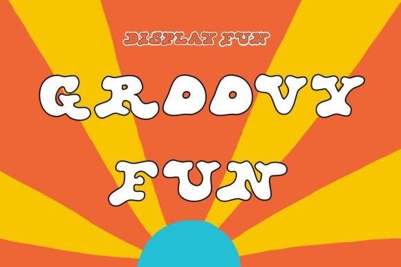Groovy Fun: A Vibrant Display Font for Web Design