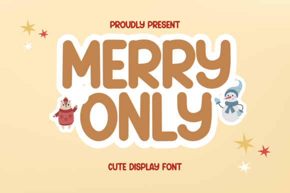 Merry Only: A Modern Typeface for Digital Branding