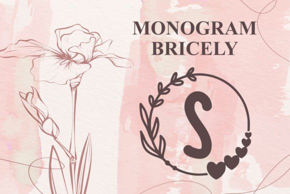 Monogram Bricely: A Love Letter in Typography