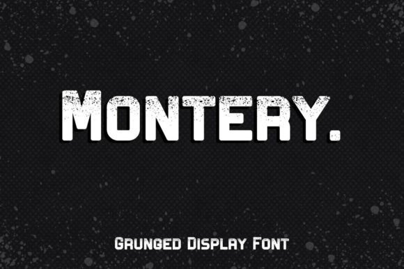 Montery: A Display Font for Bold Web Design