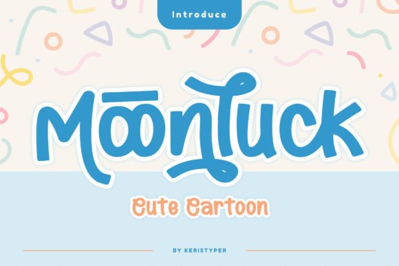 Moonluck Font for Handmade Creations