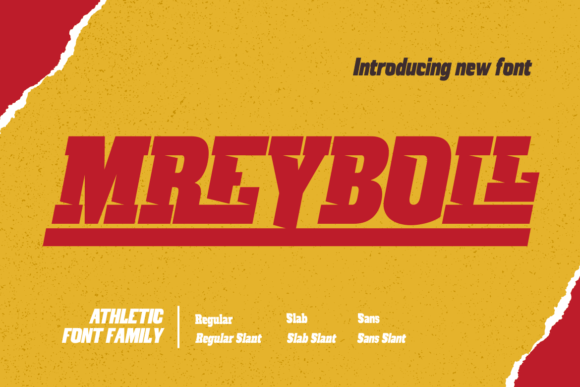 Mreyboll: A Modern Display Font for Editorial Projects
