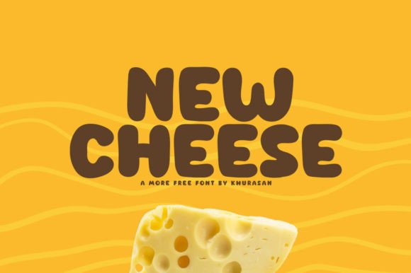 New Cheese Font for Modern Branding