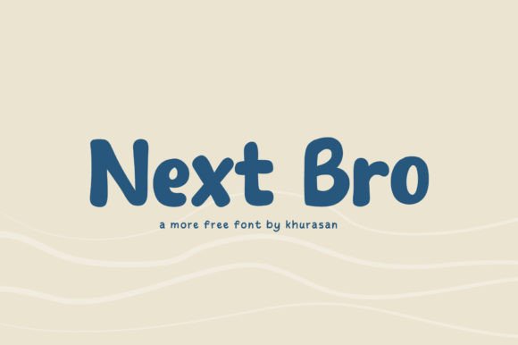 Next Bro: A Modern Display Font for Editorial Projects