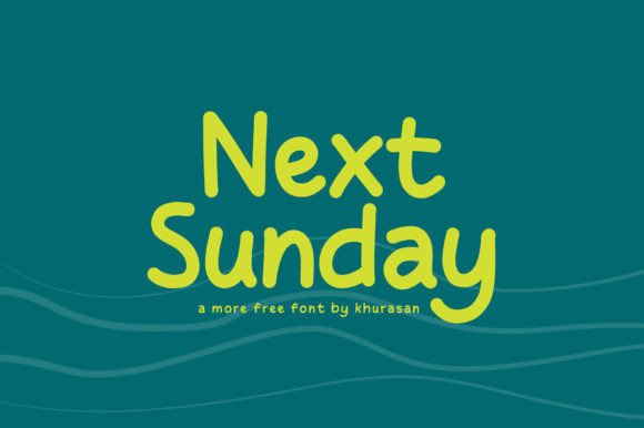 Next Sunday Font for Web Design and Branding