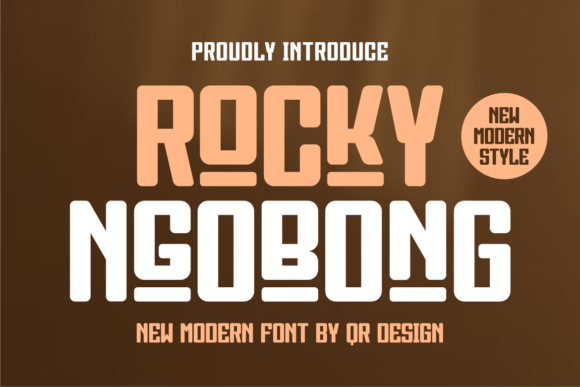 Rocky Ngobong Font for Bold Branding