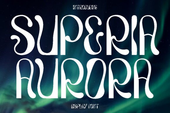 Superia Aurora Display Font for Web Design