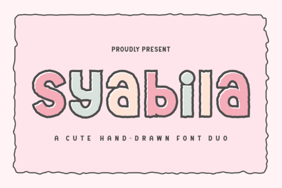Syabila: A Playful Display Font for Bold Editorial Design